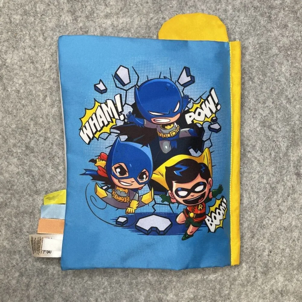 Batman Brave Little Heroes “My First DC Comic” Soft Crinkle Baby Book COMPLETE